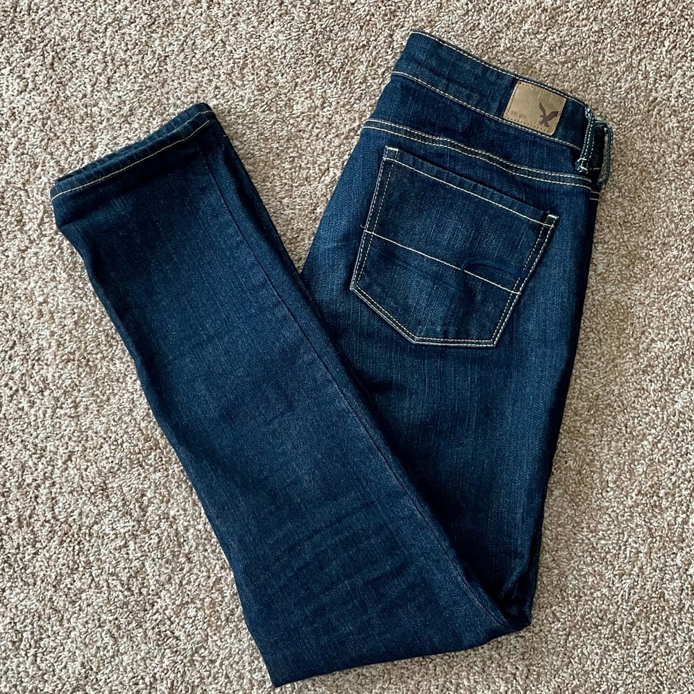 American Eagle Skinny Stretch Denim Jeans Size 6